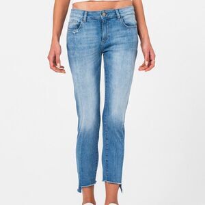 DL1961 Florence Instasculpt New Town Skinny Crop Sz 26
